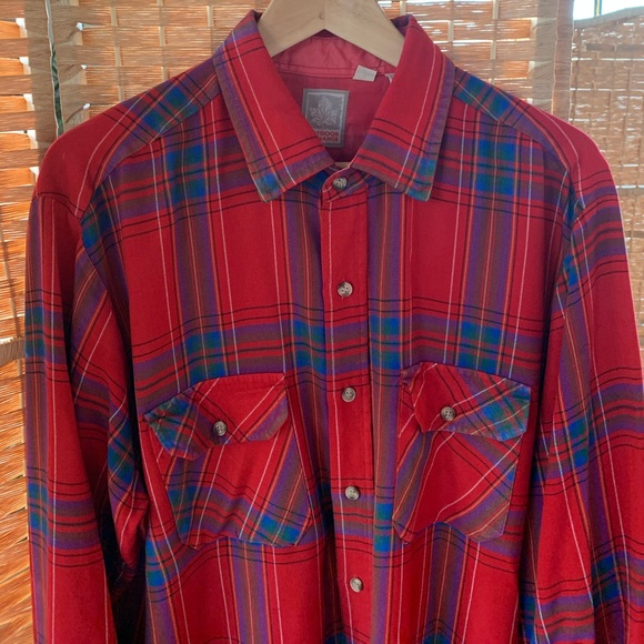 Vintage 90s oversized lumberjack buttondown - Picture 2 of 5